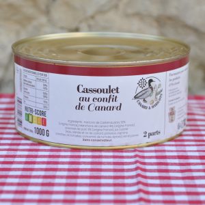 Cassoulet au confit de canard 2 parts