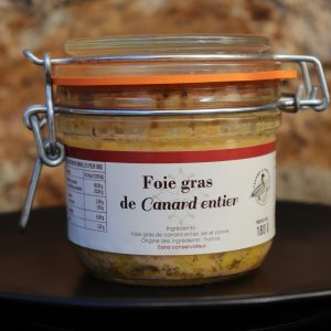 Foie gras de canard entier verrine 180G