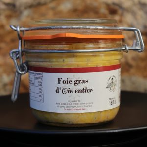 Foie gras d'oie entier verrine
