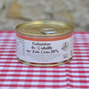 Galantine de Volaille au Foie Gras 20%