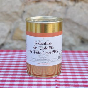 Galantine de Volaille au Foie Gras 20%