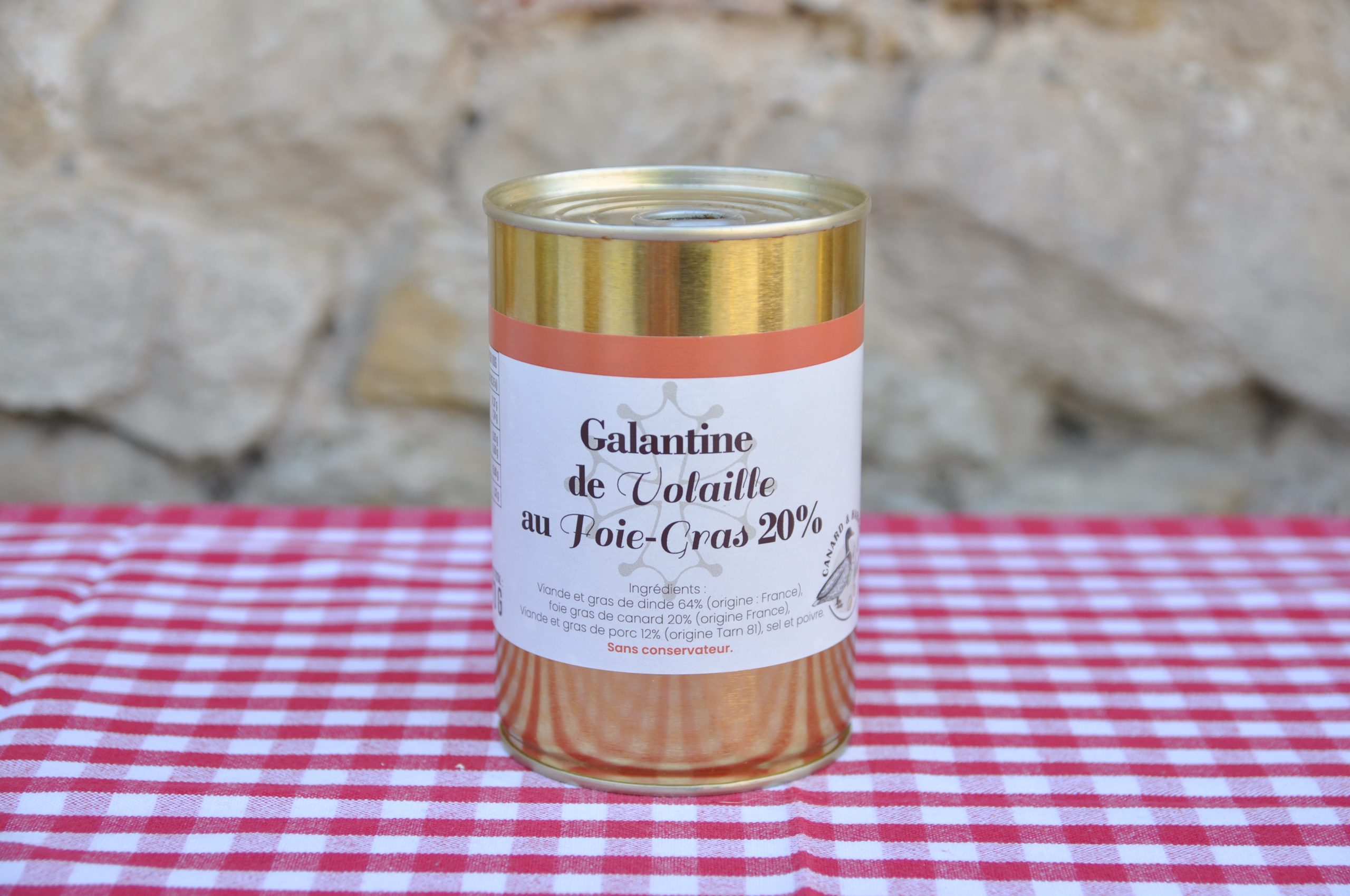 Galantine de Volaille au Foie Gras 20%