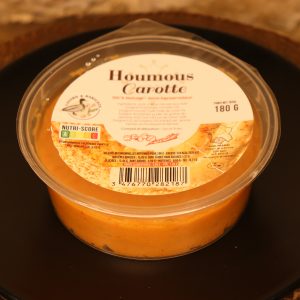 Houmous carotte barquette