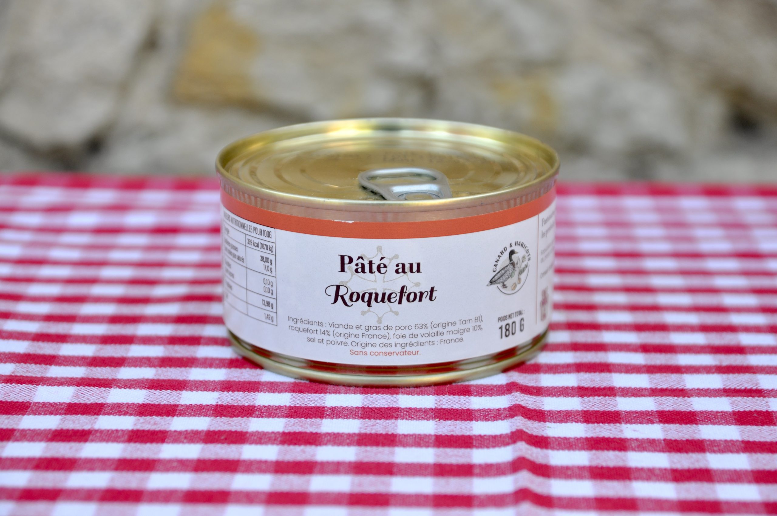 Pâté au roquefort 180g