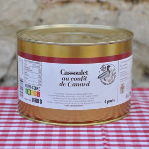 Cassoulet au confit de canard 4 parts